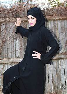 Embellished Open Abaya